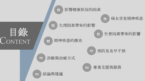 2-2 婦女健康-精神疾患